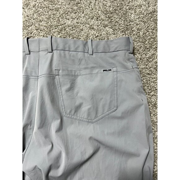 RLX Ralph Lauren Mens Sz 40x30 Gray Golf Pants Straight Fit - Picture 8 of 14